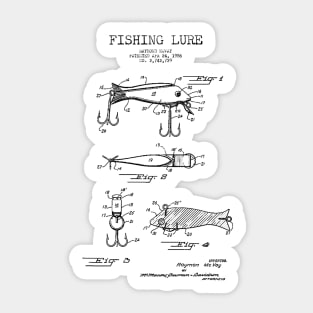 Fishing Lure Patent Sticker